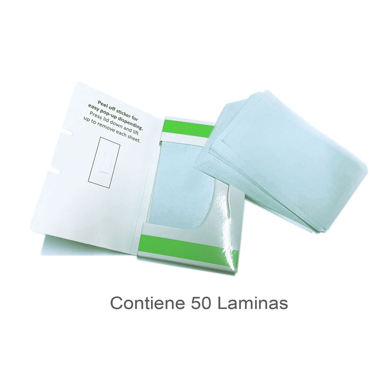 Papel antibrillo Royal Green x50 hojas - Image 2